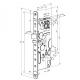 EL595 FL/FU ABLOY - моторный замок скандинавского стандарта для сплошных деревянных и металлических дверей 