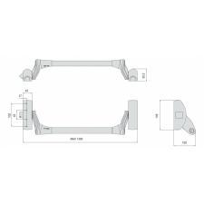 Комплект накладной антипаники CISA c Fast-Push