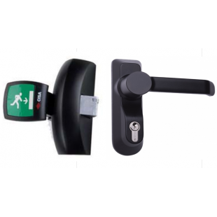 Комплект накладной антипаники CISA Push-Pad для одностворчатой двери