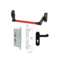 Комплект врезной антипаники CISA Fast-Push для одностворчатой двери