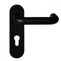 Ручка на планке с отверстием под цилиндр и раздельным квадратом CISA 07076.26.0 