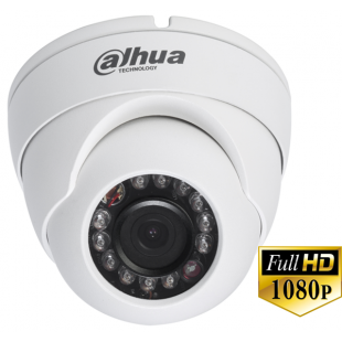 DH-HAC-HDW2220MP-0360B Dahua - видеокамера HDCVI купольная, 1080P (30к/с)