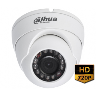 DH-HAC-HDW1000MP-S2 Dahua - видеокамера HDCVI купольная, 720p (25к/с)