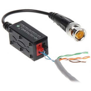 AL-919HDC одноканальный пассивный приемник/передатчик  СVI,TVI, AHD  (с BNC на шнурке) видеосигнала