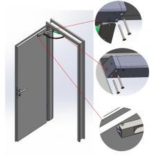 Кронштейн для открытия внутрь для приводов M+RD4