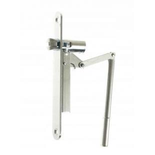 FDC103 Автоматический дверной шпингалет предназначен для установки на профильные и сплошные двери. Используется для монтажа слева вверху или справа внизу