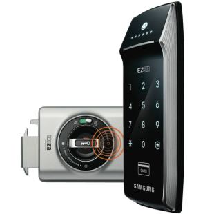 Дверной накладной автономный замок SHS-2320 XMK/EN Samsung