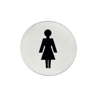 Символ дверной Startec «Женщины» 75 мм