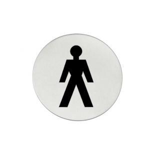 Символ дверной Startec «Мужчины» 75 мм
