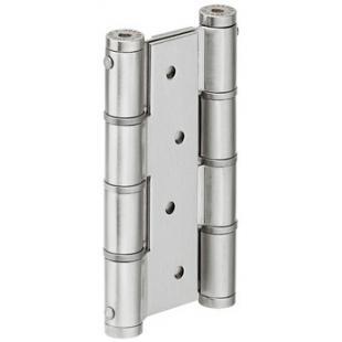 Петля для маятниковых дверей весом от 17 до 34 кг, толщина двери 30-40 мм материал алюминий цвет серебристый