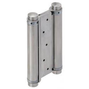 Петля для маятниковых дверей весом до 70 кг, толщина двери 45-50 мм материал сталь никелированная