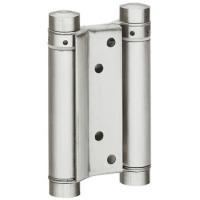 Петля для маятниковых дверей весом до 22 кг, толщина двери 25-30 мм материал сталь никелированная (к-кт 2 шт.)