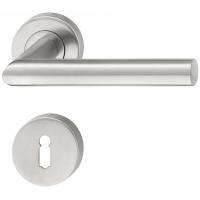 Комплект дверных ручек Hafele форма G с завертками WC, штифт 8 мм, нержавеющая сталь