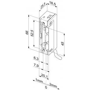 Электромеханическая защелка assa abloy