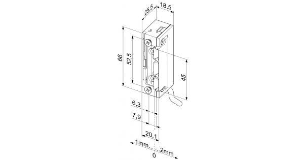 118W.13 влагозащищенная электромеханическая защелка ProFix® 2 effeff ...