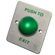 Кнопка выхода PBK-818B, врезная, NO/NC/COM