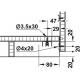 Механизм EKU Frontino 40 для 2х раздвижных дверей шириной 594-893 мм