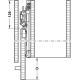 Комплект фурнитуры Finetta Spinfront 30/50 1D, высота двери 2200-2700 мм, глубина 665 мм
