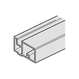 Нижний горизонтальный профиль для глухой фрамуги EKU Porta GFO (длина 2500 мм) алюминий анодированный