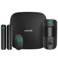 StarterKit Cam Черный Комплект беспроводной сигнализации Ajax
