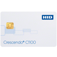 HID 401100A. Контактная смарт-карта Crescendo C1100 (PKI +iCLASS +HID Prox/Indala)