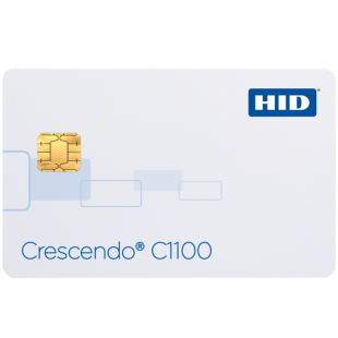 HID 401100Y. Контактная смарт-карта Crescendo C1100 (PKI +Seos 8KB)