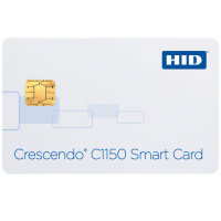 HID 401150A. Контактная смарт-карта Crescendo C1150 (PKI +iCLASS +HID Prox/Indala)