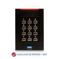HID 921PMP. Компактный комбинированный MOBILE-ENABLED считыватель c клавиатурой multiCLASS SE RPK40 для проекта HID Mobile Access (OrgIDxxxx/MOBxxxx) (Prox+iCLASS+SIO+MA+OSDP+Bluetooth)