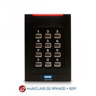 HID 921PSNTEK20000. Комбинированный считыватель iCLASS SE RPK40 с клавиатурой (Seos+HIDProx)