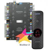 Suprema CST-4DR-R2. Комплект СКУД: мастер-контроллер CS-40 + считыватель BioEntry R2 (4 шт.) + ПО BioStar2 Starter + мобильные идентификаторы