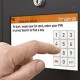 Электронная ключница Серия"M" Touch до 20 ключей с блокировкой брелков iFob, с сенсорной панелью