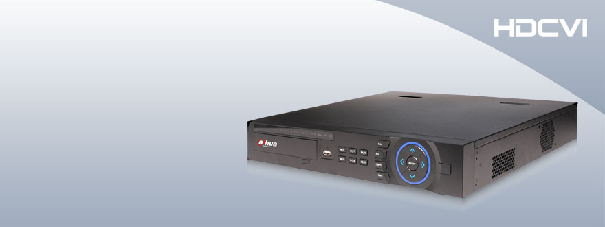 Видеорегистратор DVR трибрид 1,5U на 16 каналов для камер HDCVI, аналоговых и IP HCVR7416L