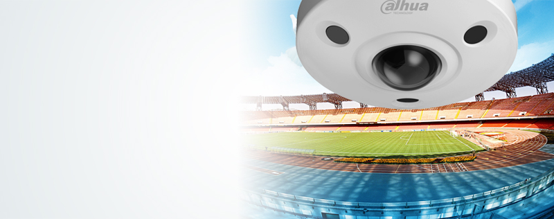   Сетевая камера «рыбий глаз» 6 Мп Full HD с антивандальной защитой и ИК-подсветкой  IPC-EBW8600