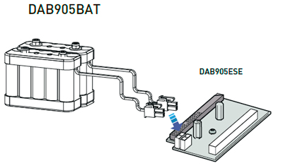 DAB905BAT аккумуляторы для DAB105/205